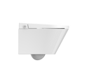 Savanté Smart Wall Hung Bidet Toilet with Concealed Cistern and Gold Flush Plate