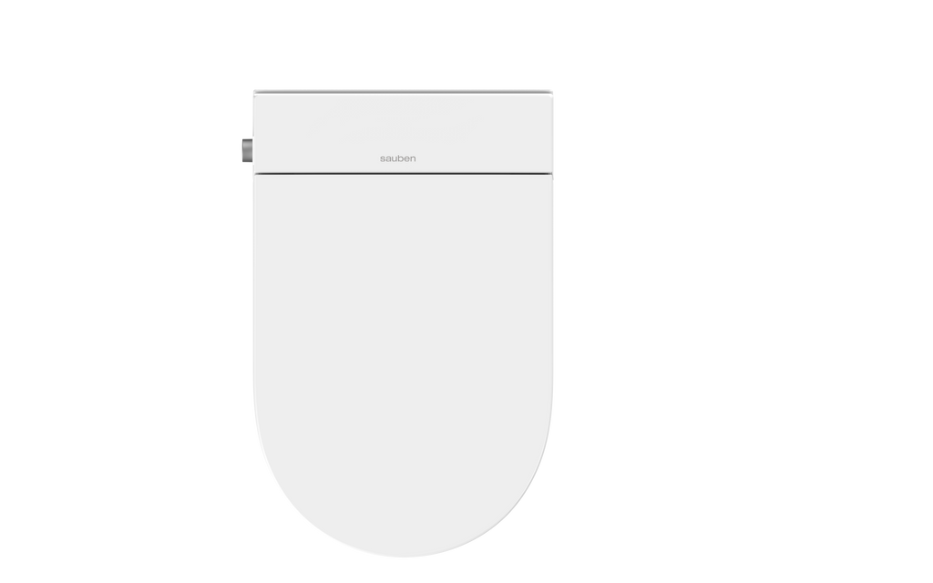 Savanté Smart Wall Hung Bidet Toilet with Concealed Cistern and Gold Flush Plate