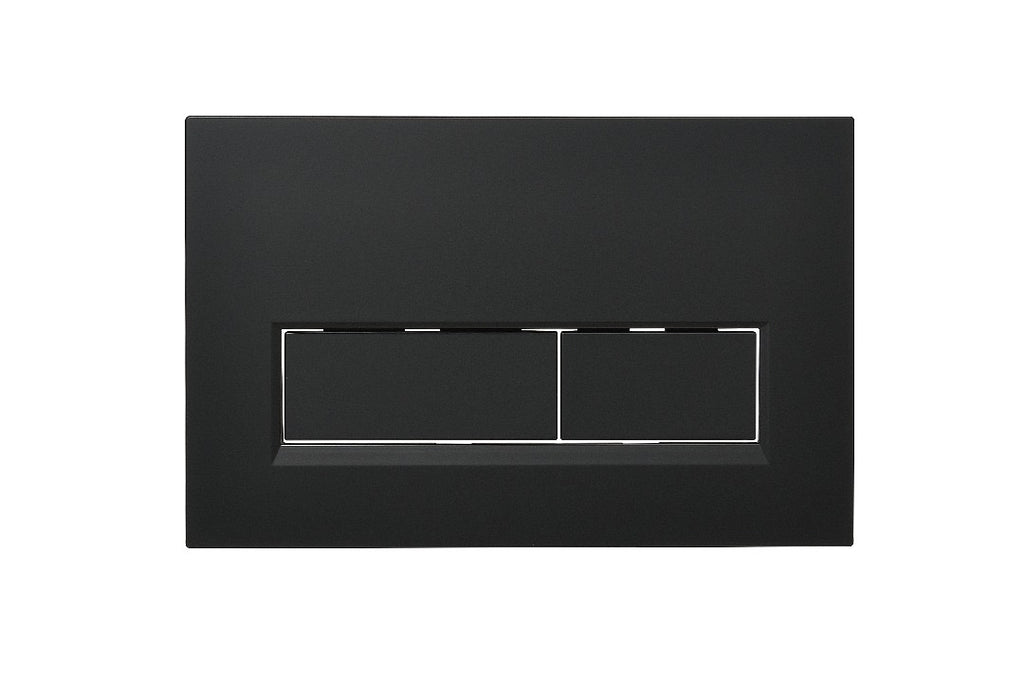 Savanté Smart Wall Hung Bidet Toilet with Concealed Cistern and Black Flush Plate