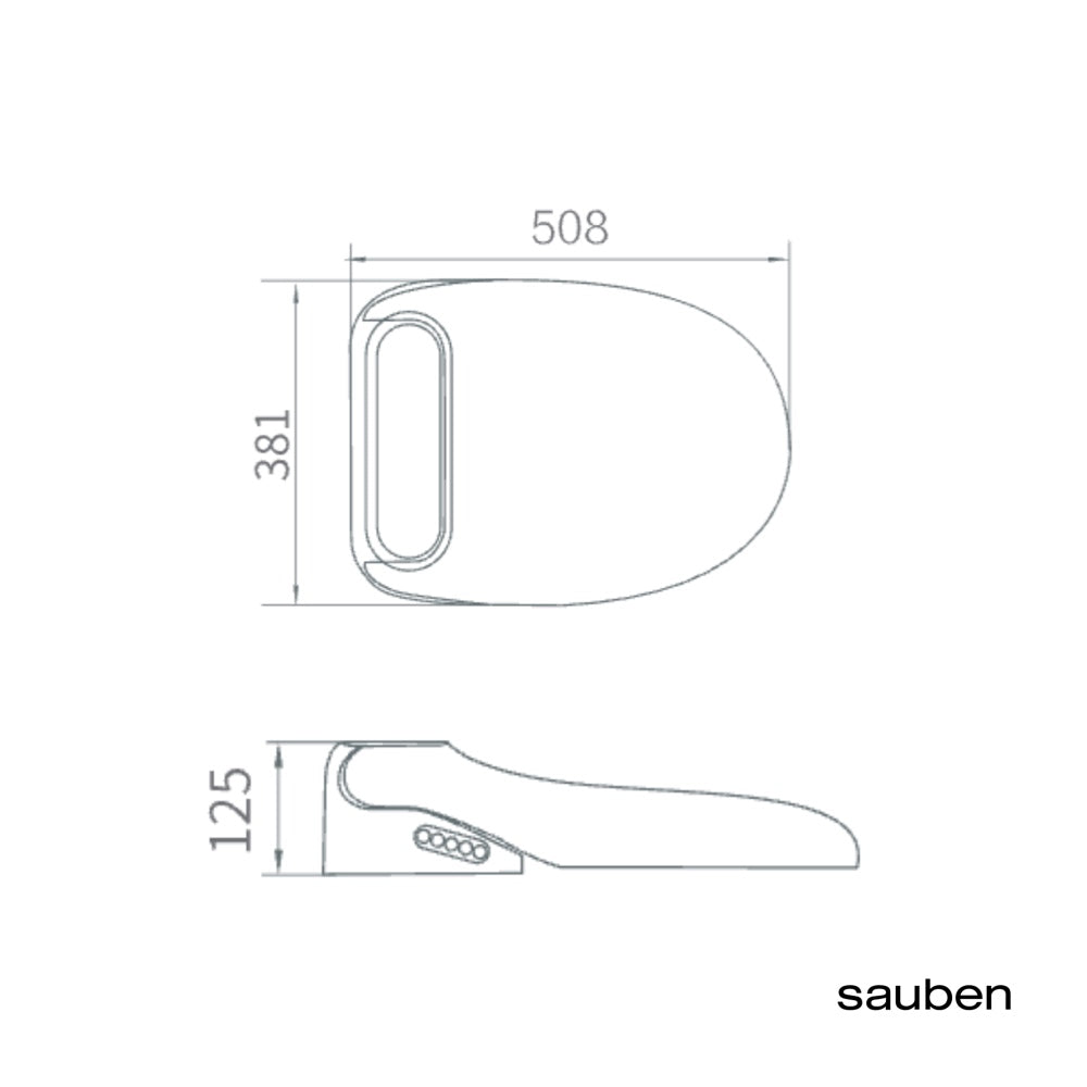 Sauben Smart Bidet Toilet Seat - Luxury